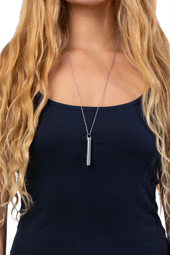 Eternal Happiness Mindfulness Breathing Necklace